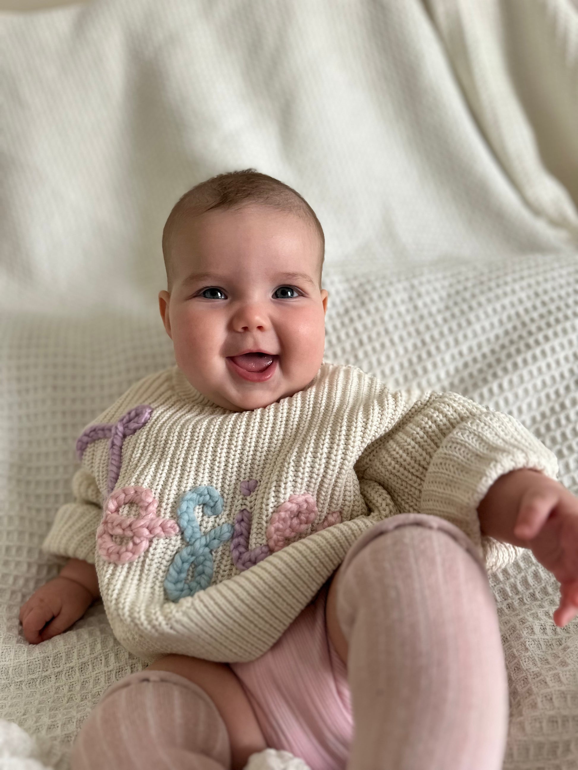 Personalised knitted jumper hotsell